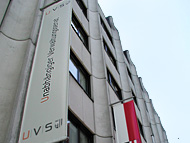 Frontansicht des Gebäudes des UVS (Foto: UVS)