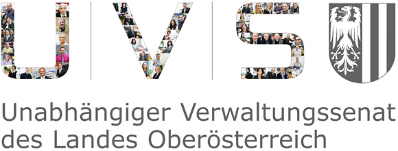 UVS-Logo mit den Mitarbeiterinnen und Mitarbeitern