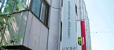 Fassade des Gebäudes (Foto: UVS)
